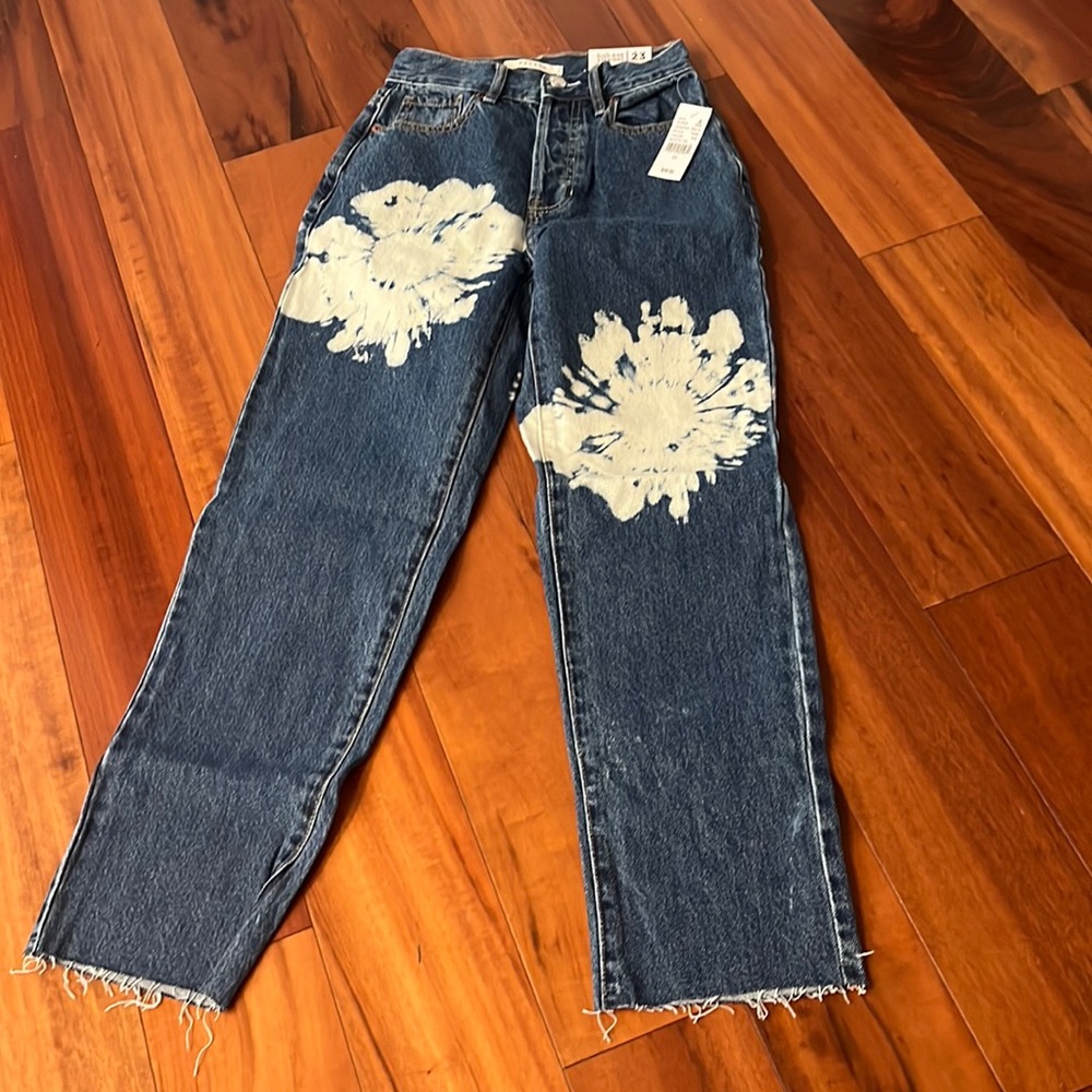 PacSun High Rise Straight Tie Dye Jeans NEW size 23